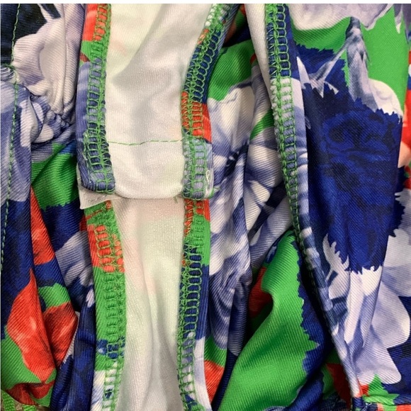 Zara | Assymetrical One Shoulder Floral Bodysuit - Picture 8 of 11